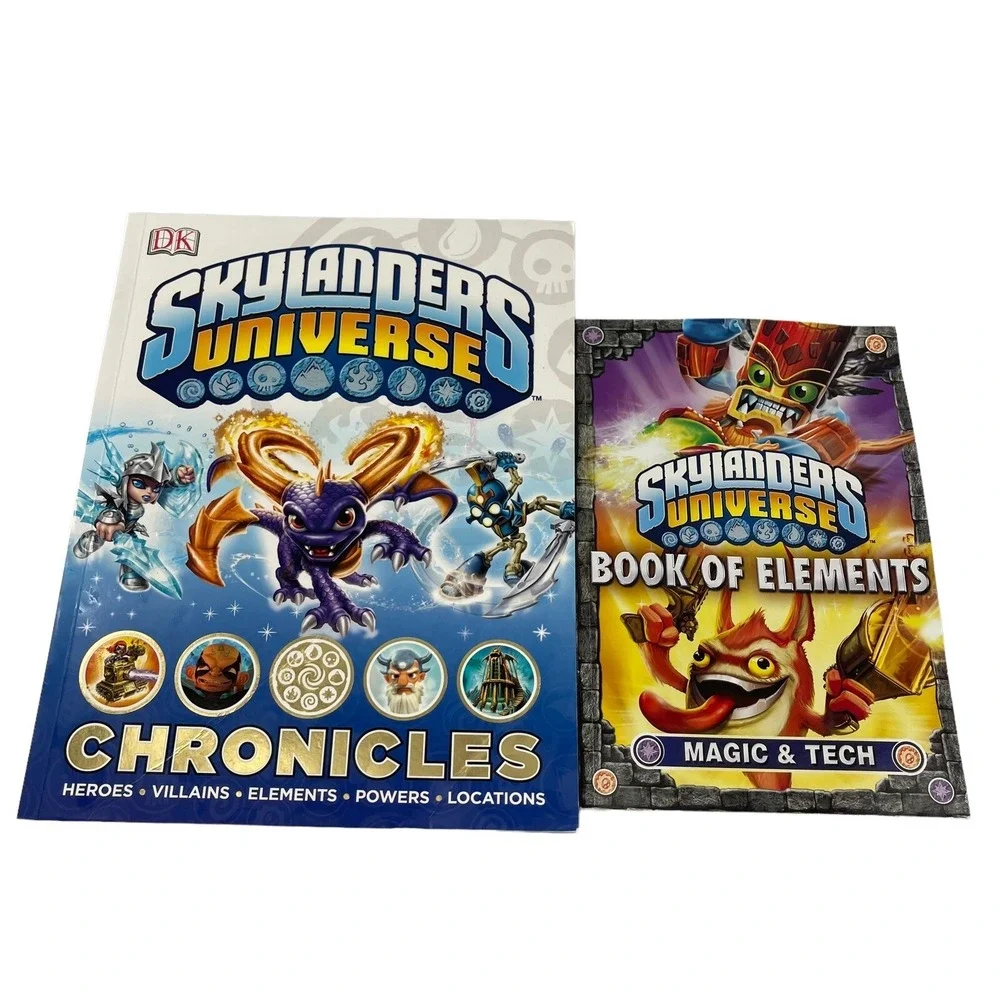 Lot Of 8‎ Books Volcanoes (LEGO Nonfiction) Paperback Skylanders Ninjago Bundle